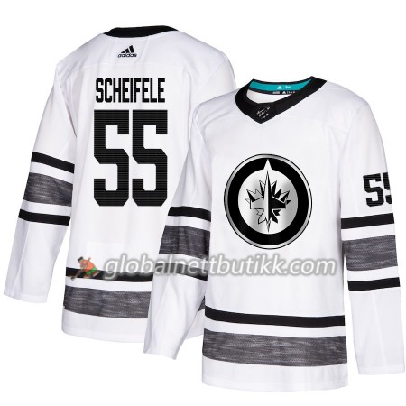 Winnipeg Jets Hockeydrakt All Star 2019 Mark Scheifele 55 Hvit 2019 NHL All-Star Adidas Authentic - Herre